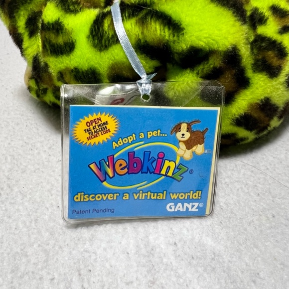 Webkinz by Ganz Spotted Green Bull Frog with Tag - Picture 5 of 7